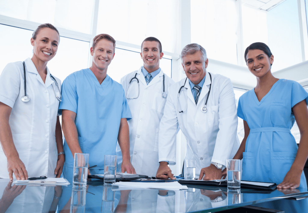 Team of physicians